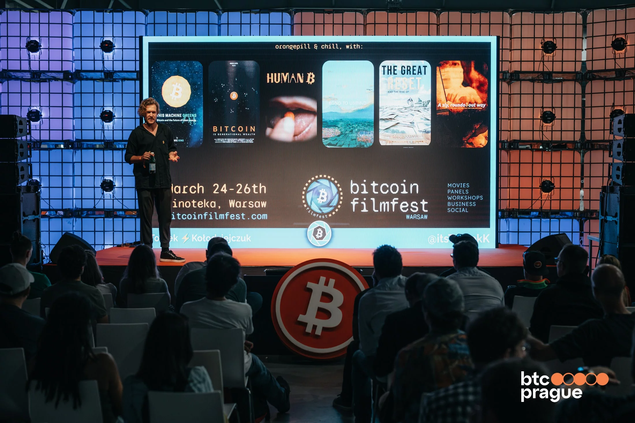 Bitcoin FilmFest 2023 community photograph