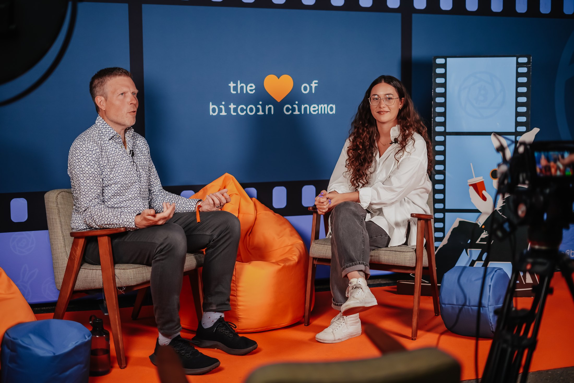 Public stage conversation at Bitcoin FilmFest 2025