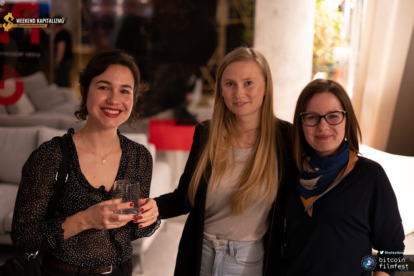 Festival atmosphere at Bitcoin FilmFest 2023 in Warsaw