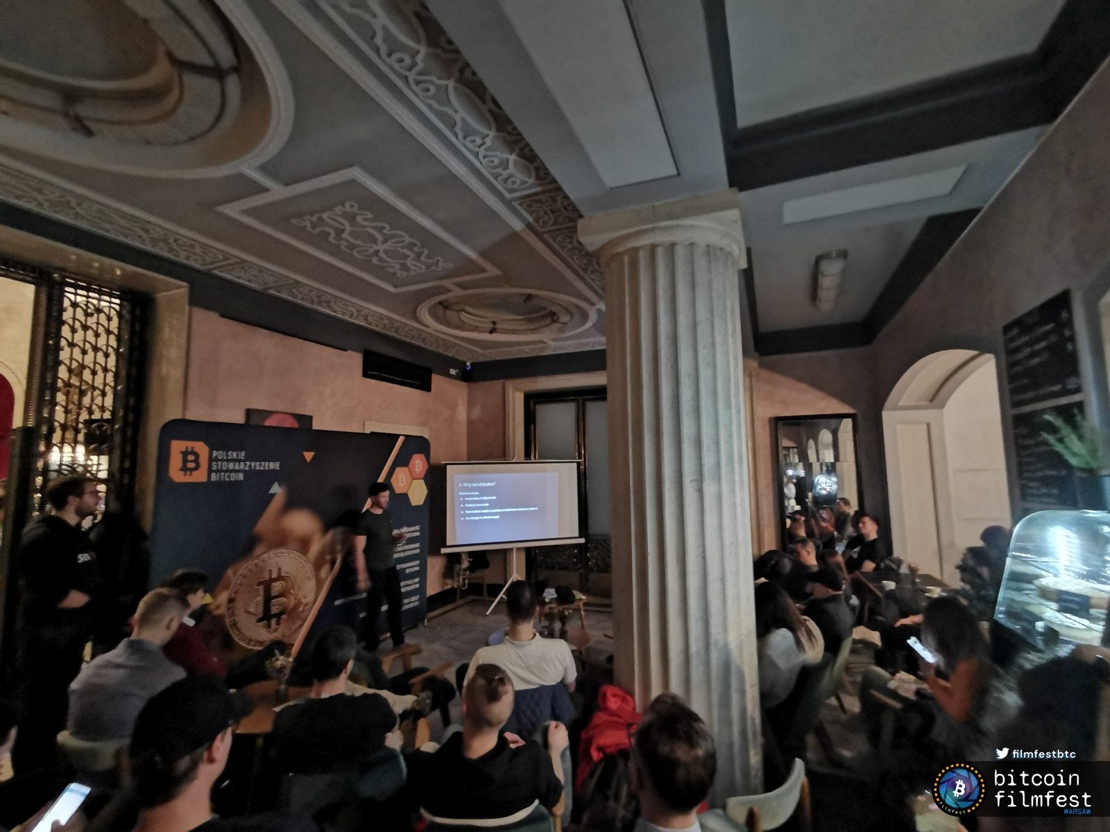 Closing moments of Bitcoin FilmFest 2023