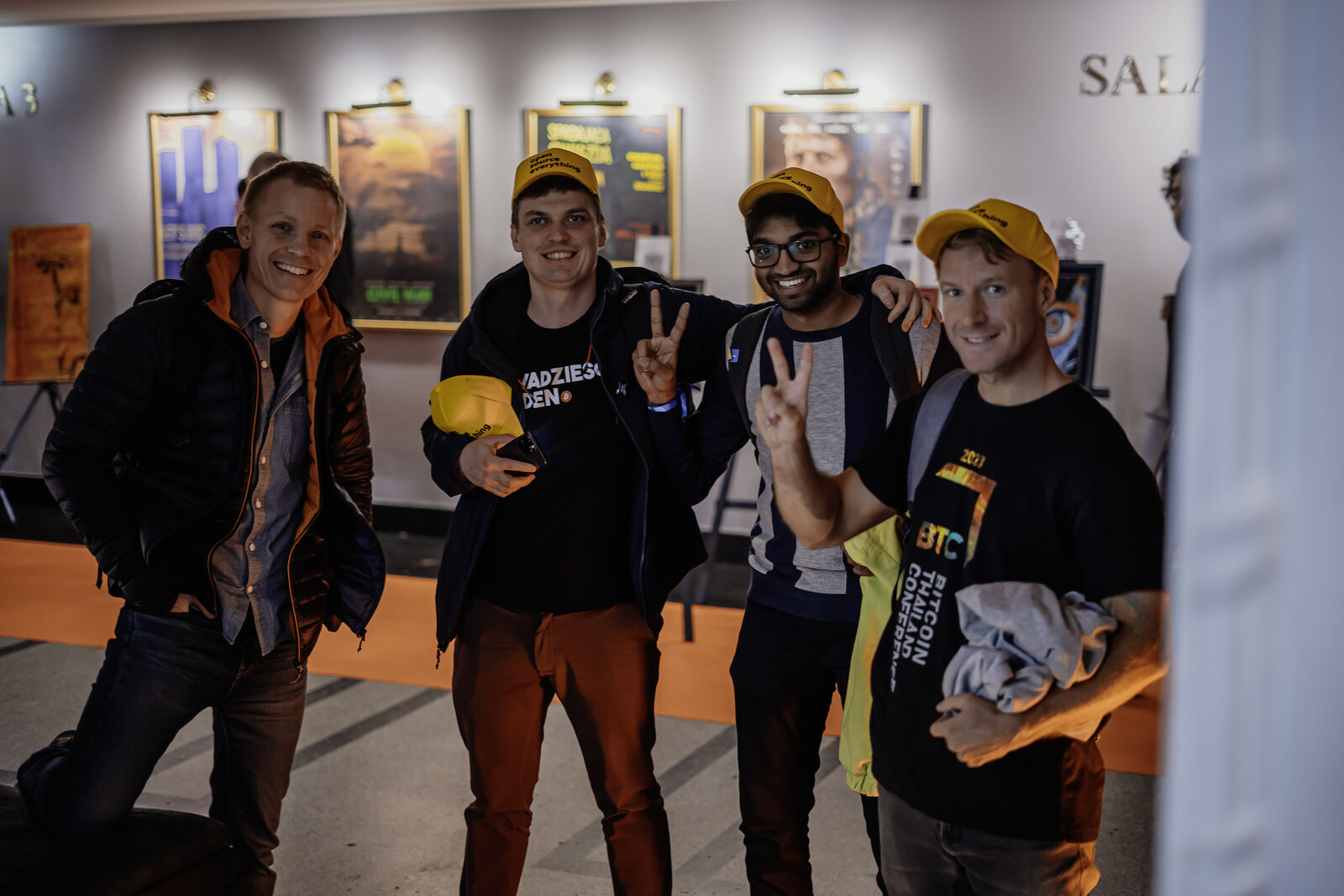 Bitcoin FilmFest 2024 community gathering