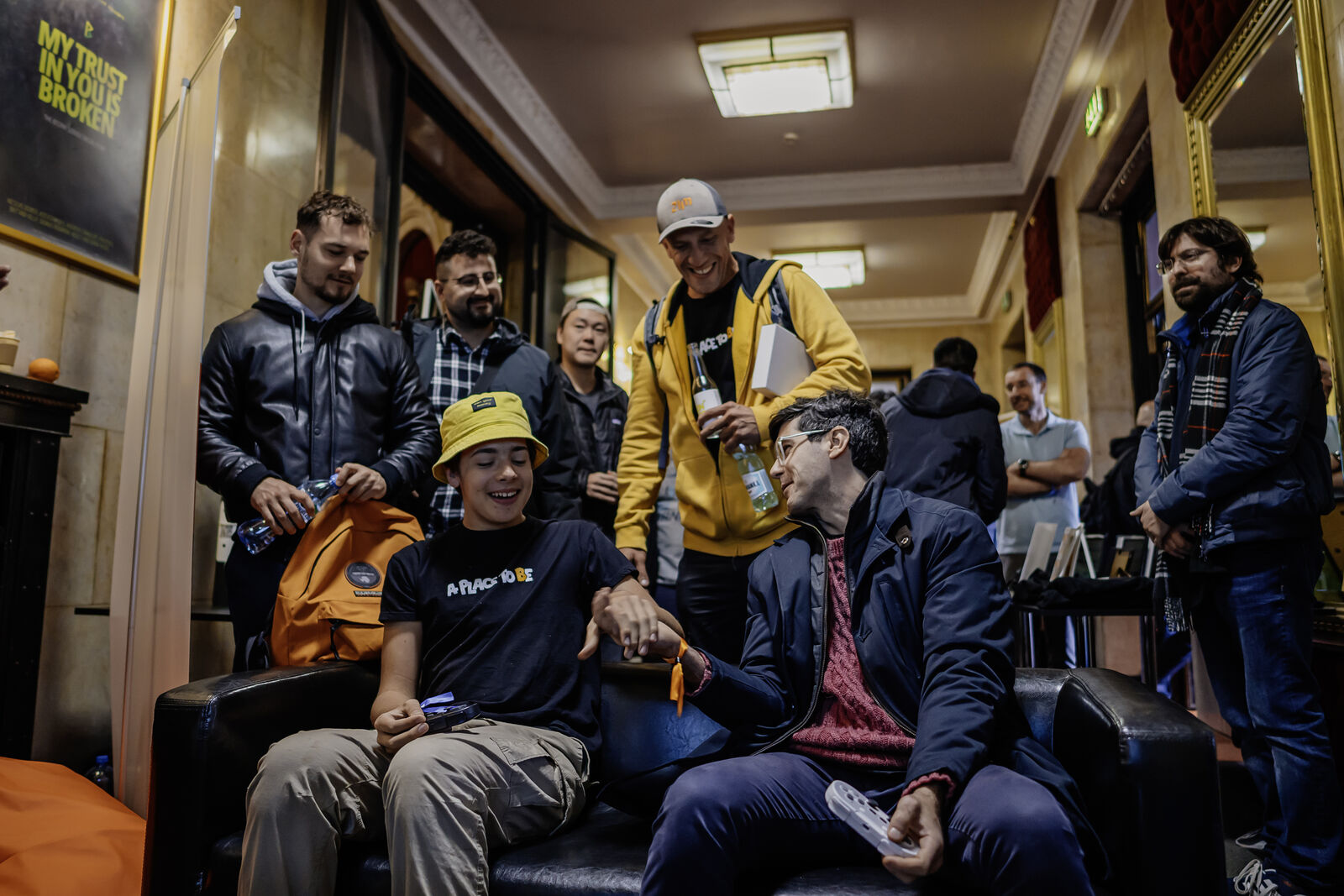 Bitcoin FilmFest 2024 attendees networking