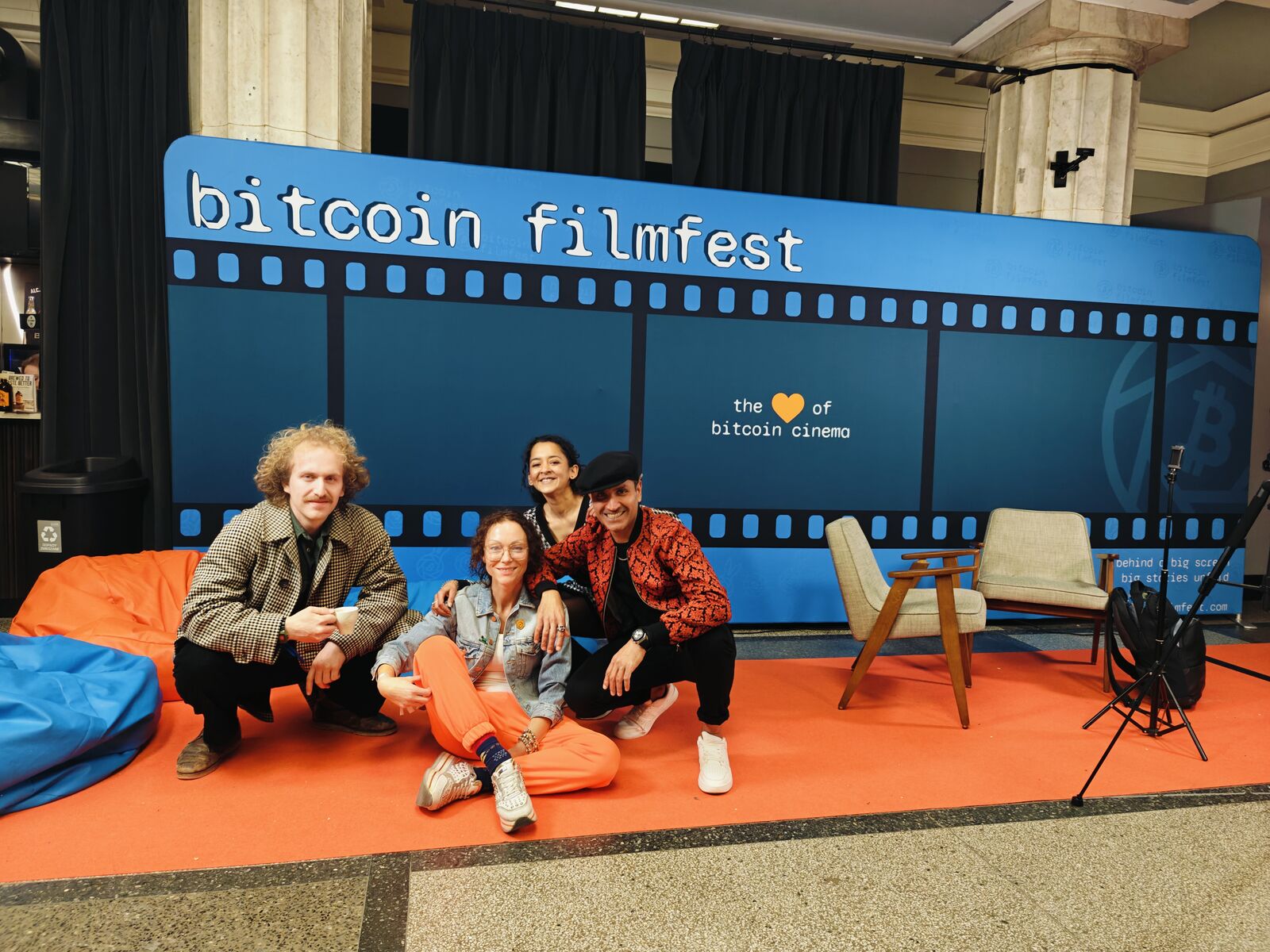 Guests at a previous Bitcoin FilmFest edition